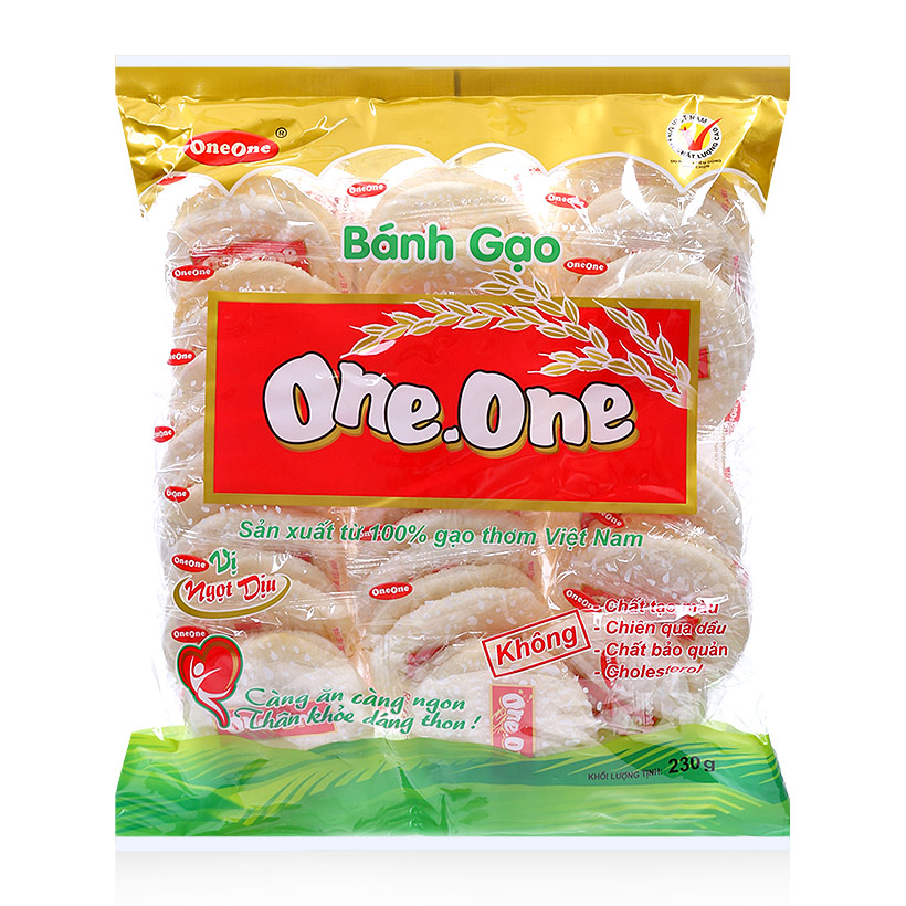 Bánh gạo ngọt One-One gói 150g(20) 0